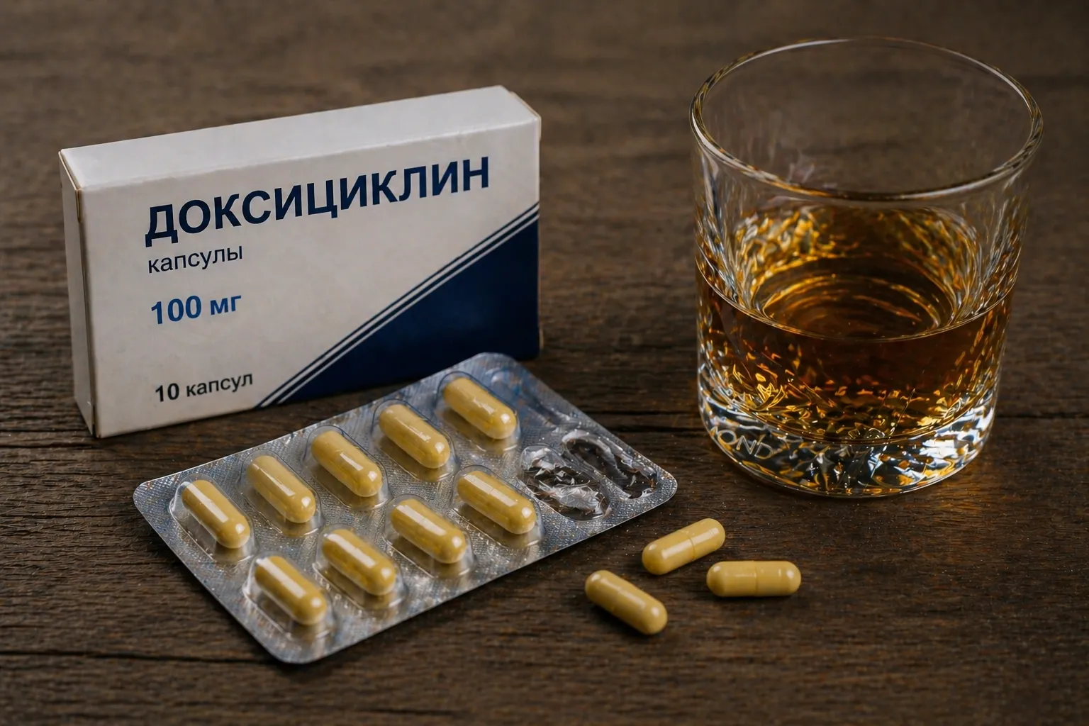 Доксициклин и алкоголь: почему это сочетание опасно для здоровья